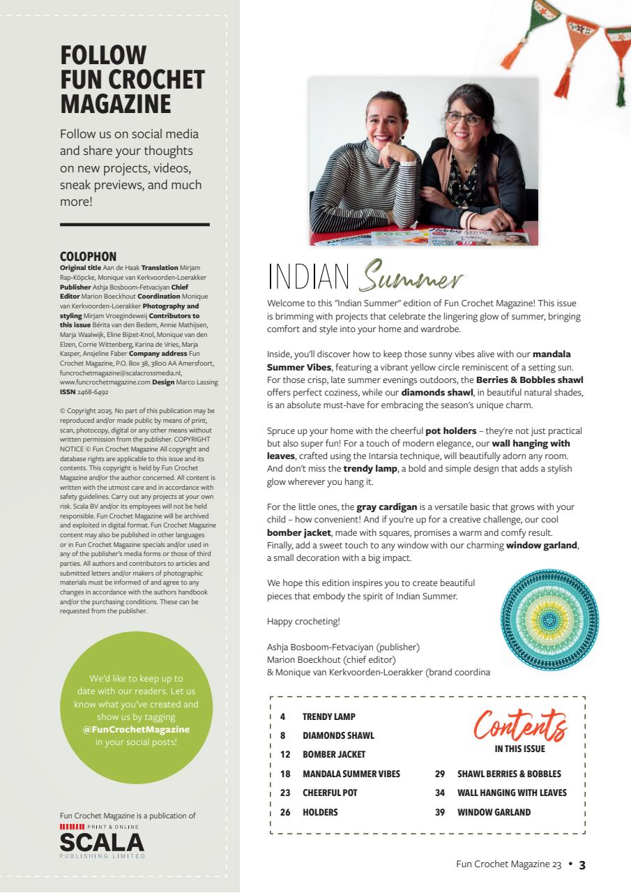 Fun Crochet Magazine Preview Pages