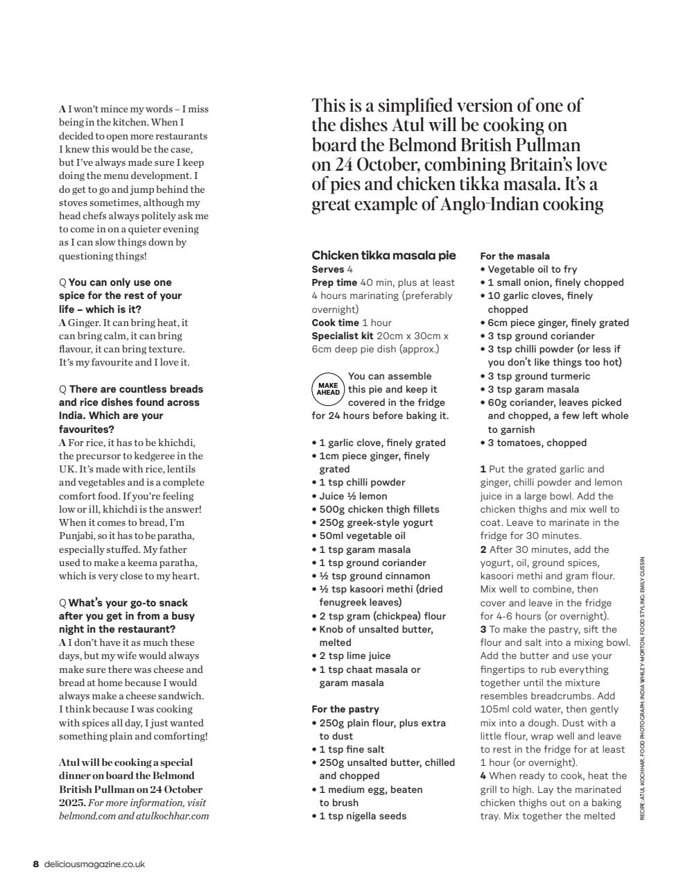 delicious. Magazine Preview Pages