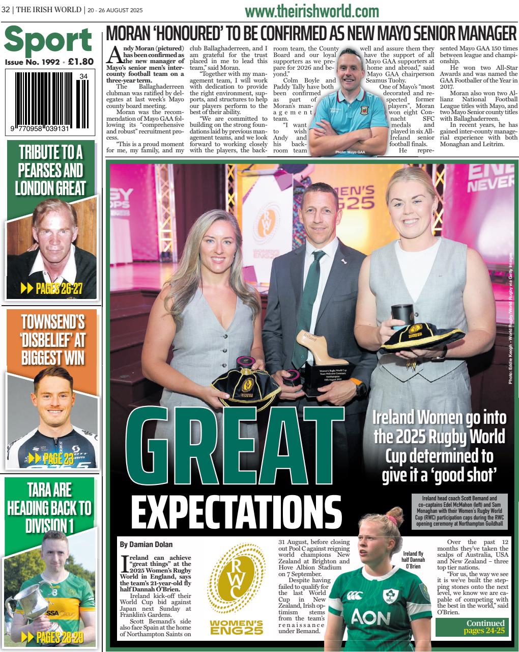 Irish World Preview Pages