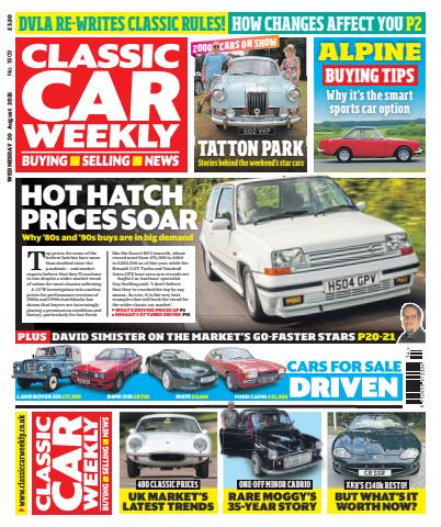 Classic Car Weekly issue 20-Aug-2025