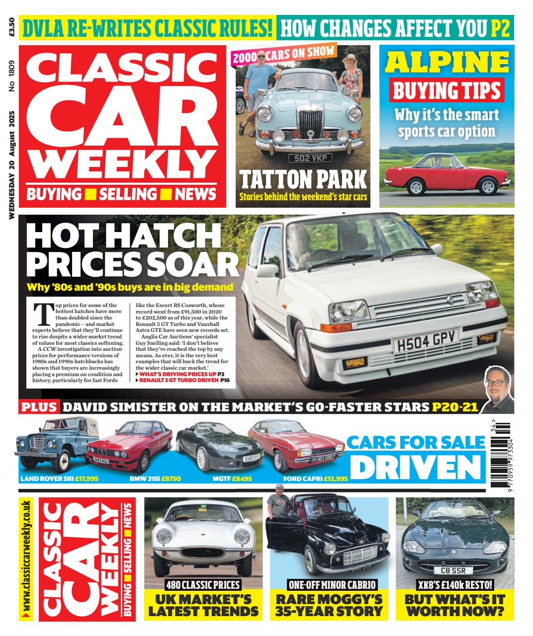 Classic Car Weekly Preview Pages