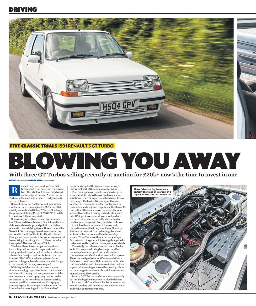 Classic Car Weekly Preview Pages