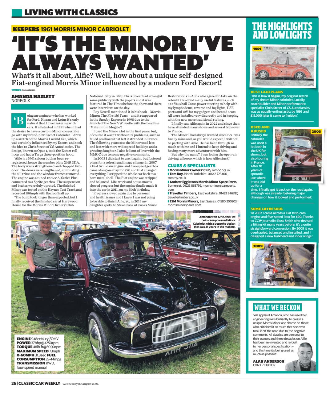 Classic Car Weekly Preview Pages
