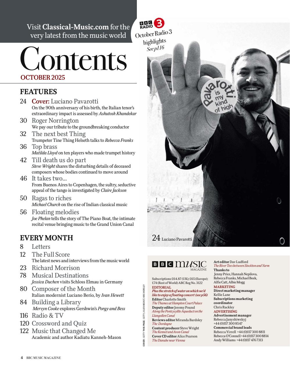 BBC Music Magazine Preview Pages