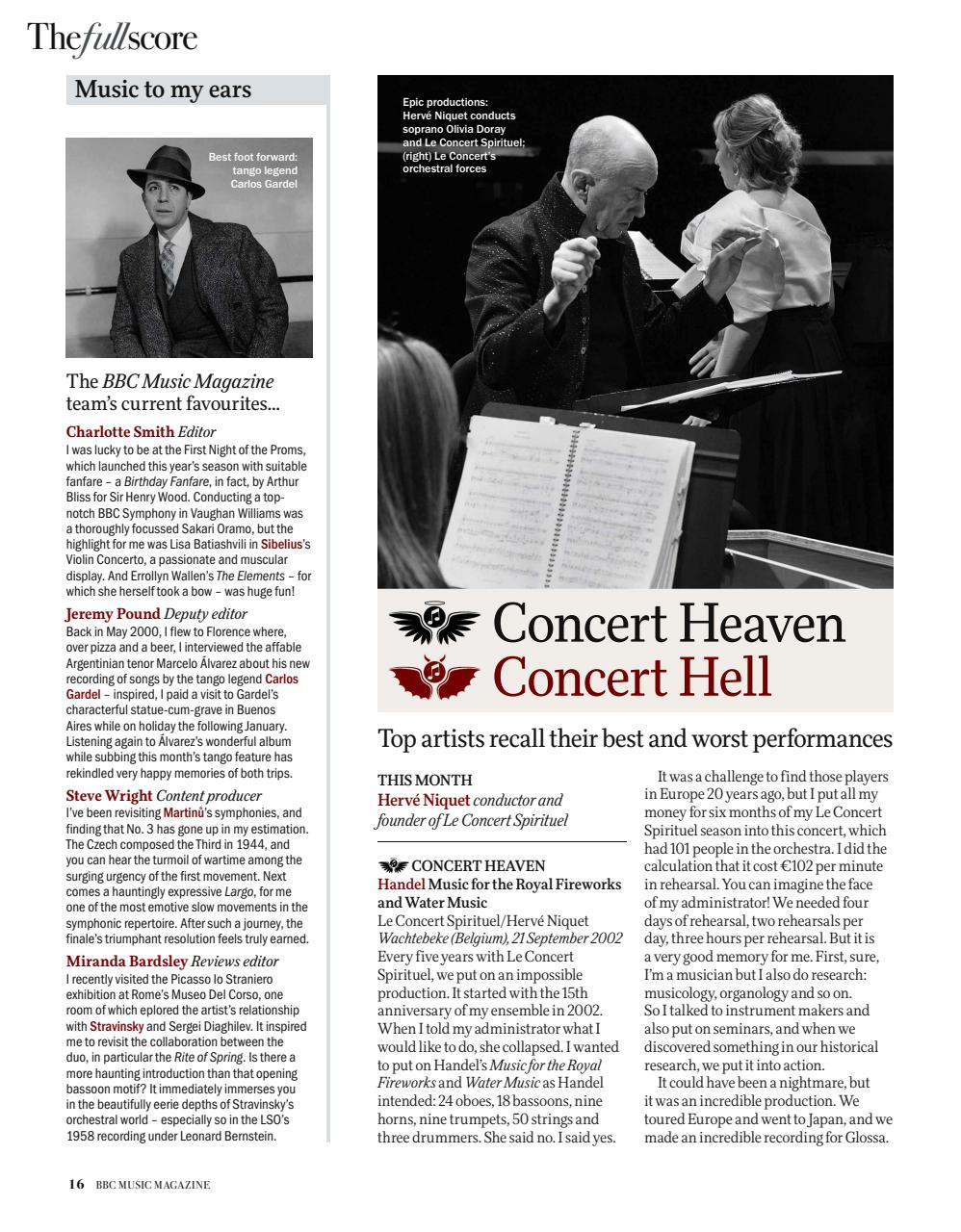 BBC Music Magazine Preview Pages