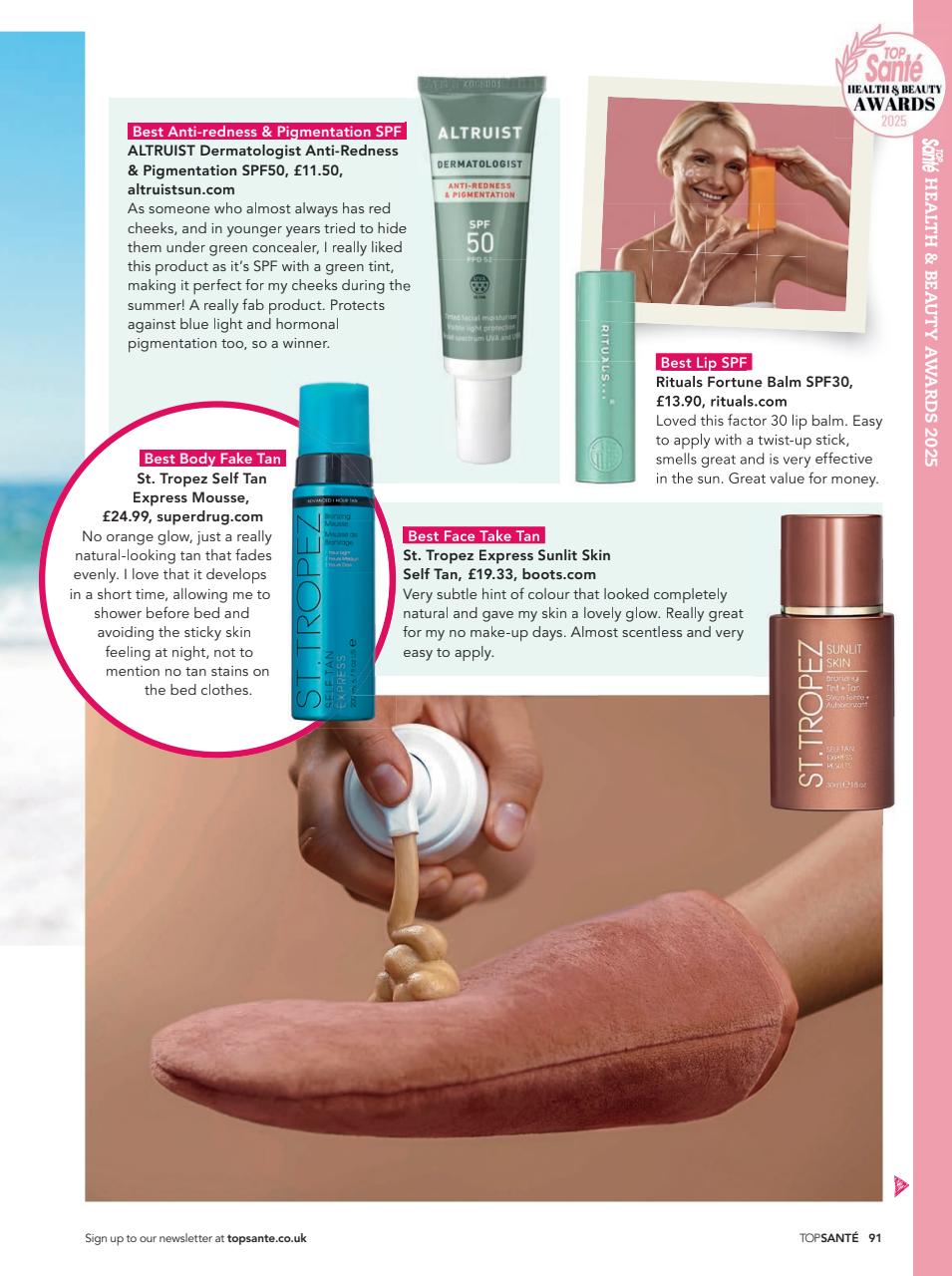 Top Sante Preview Pages