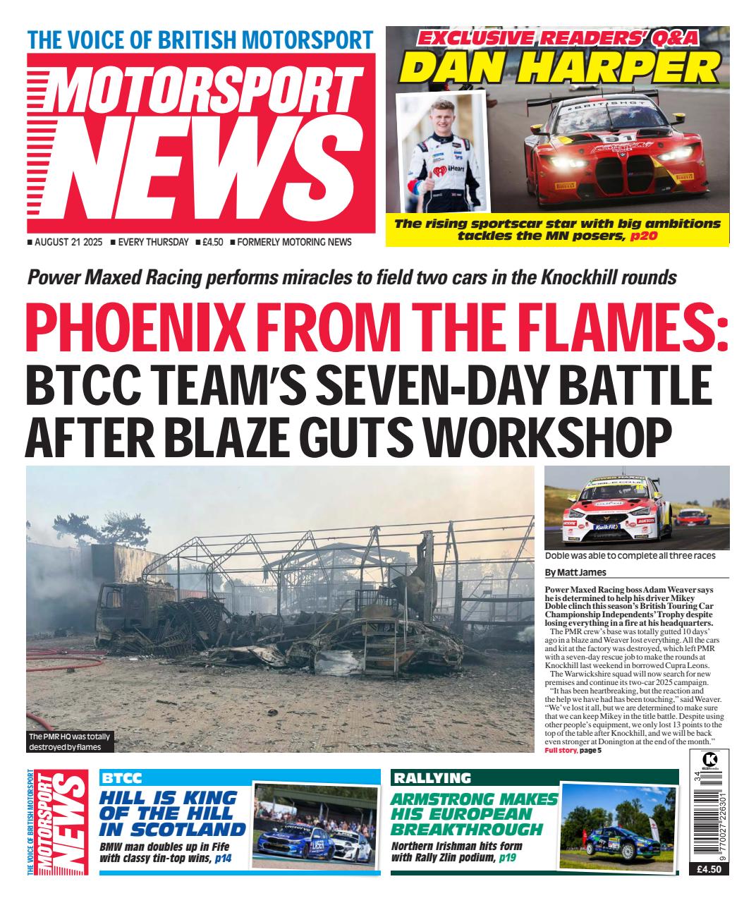 Motorsport News Preview Pages