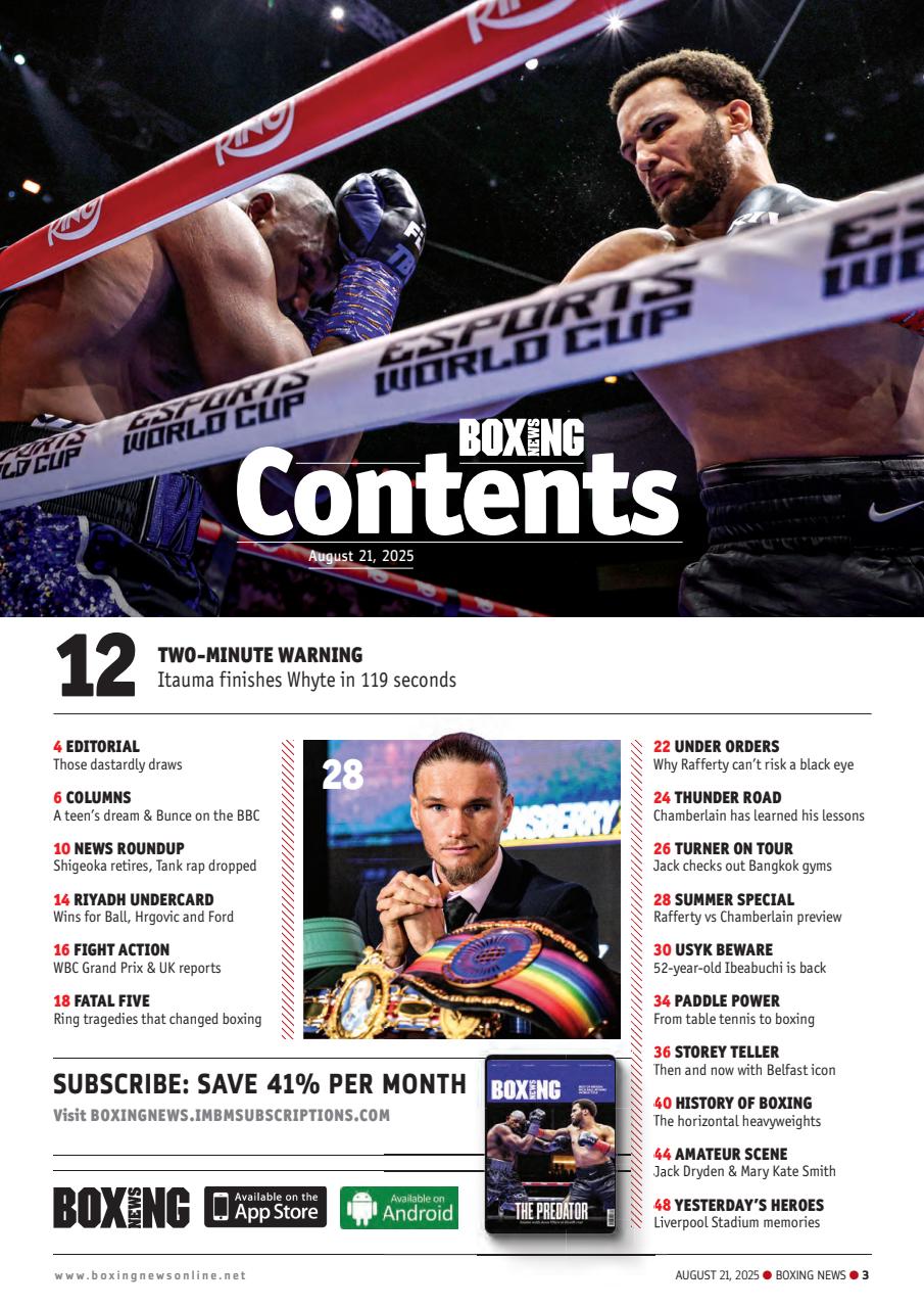 Boxing News Preview Pages
