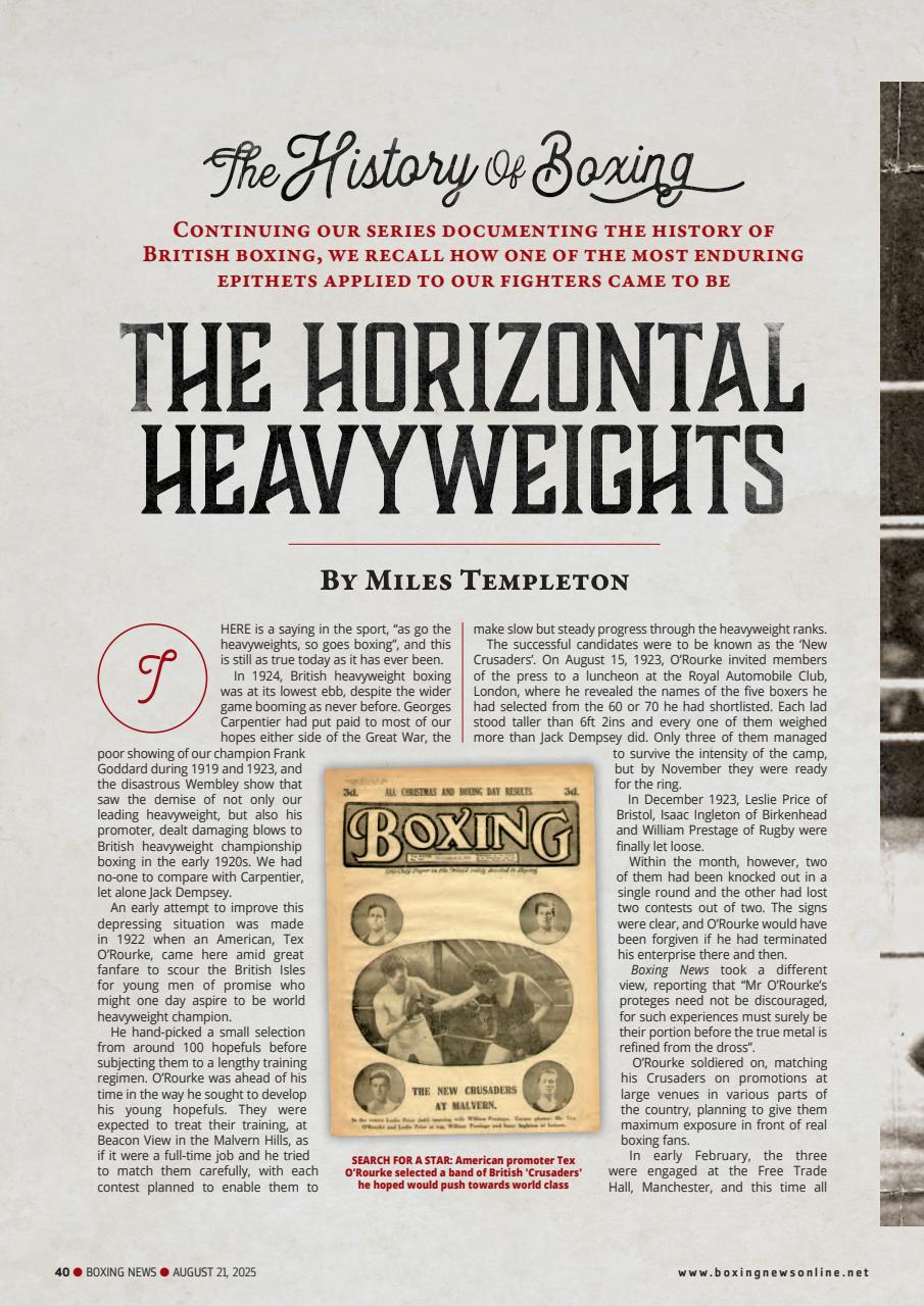 Boxing News Preview Pages