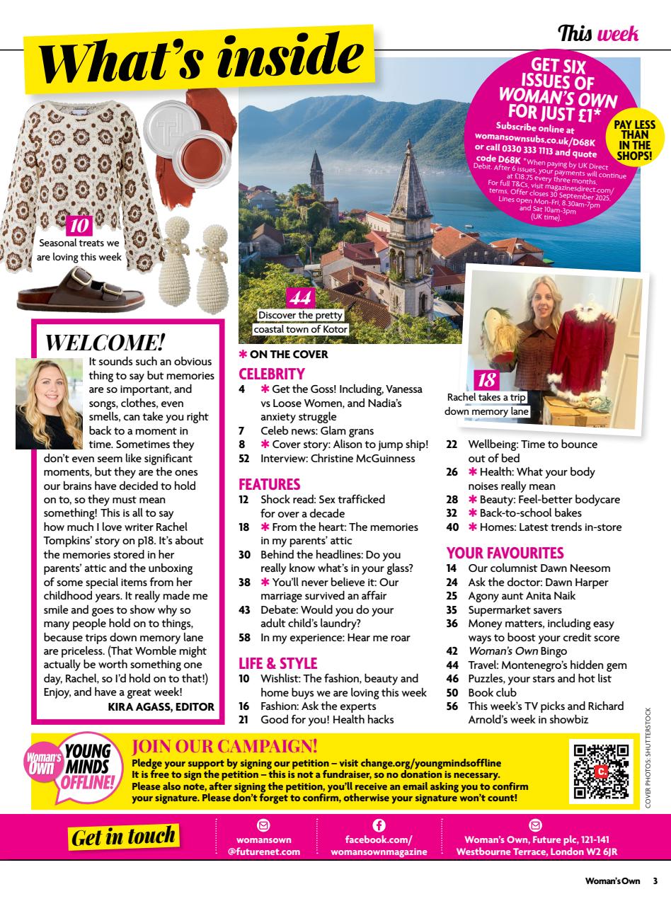 Woman's Own Preview Pages