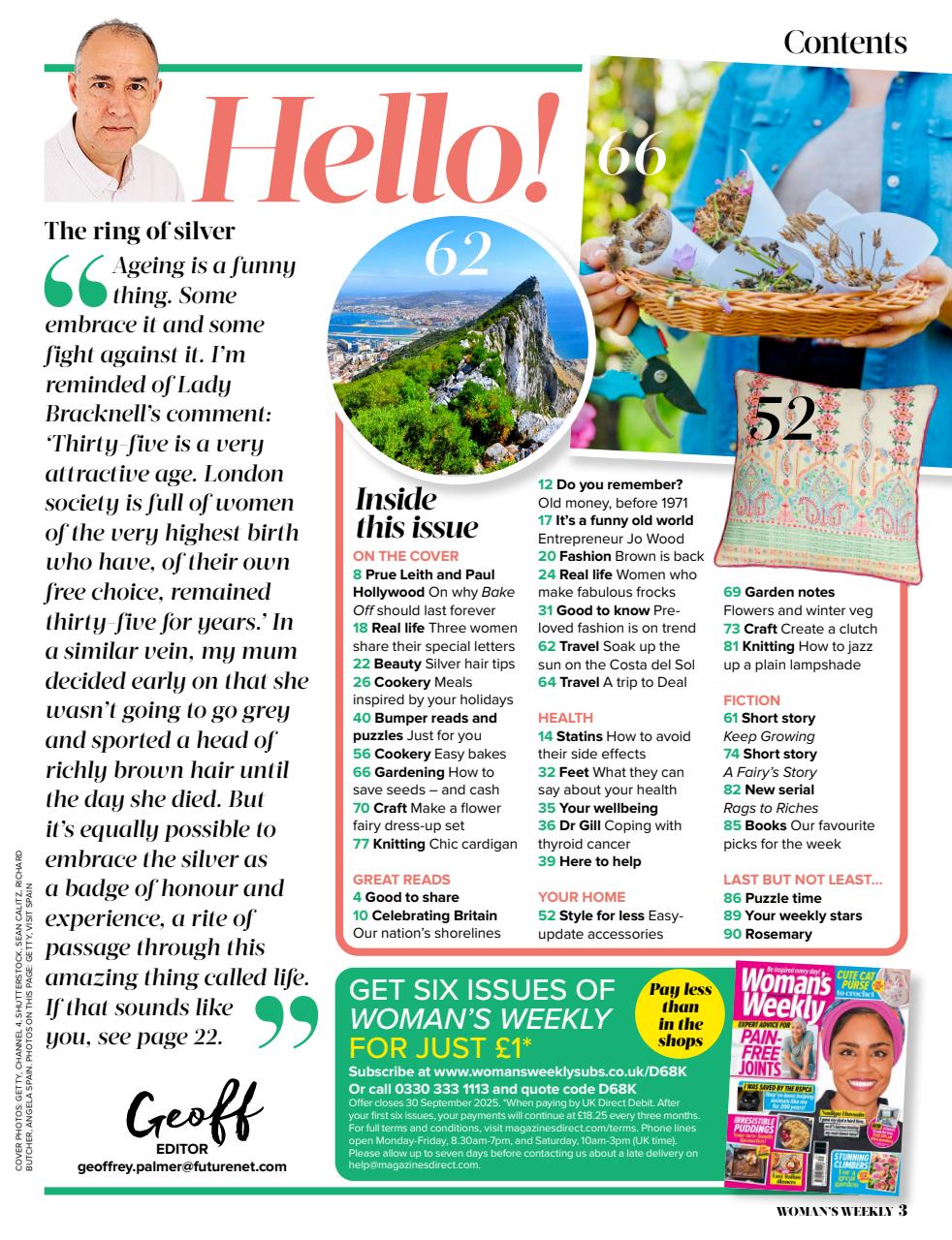 Woman's Weekly Preview Pages