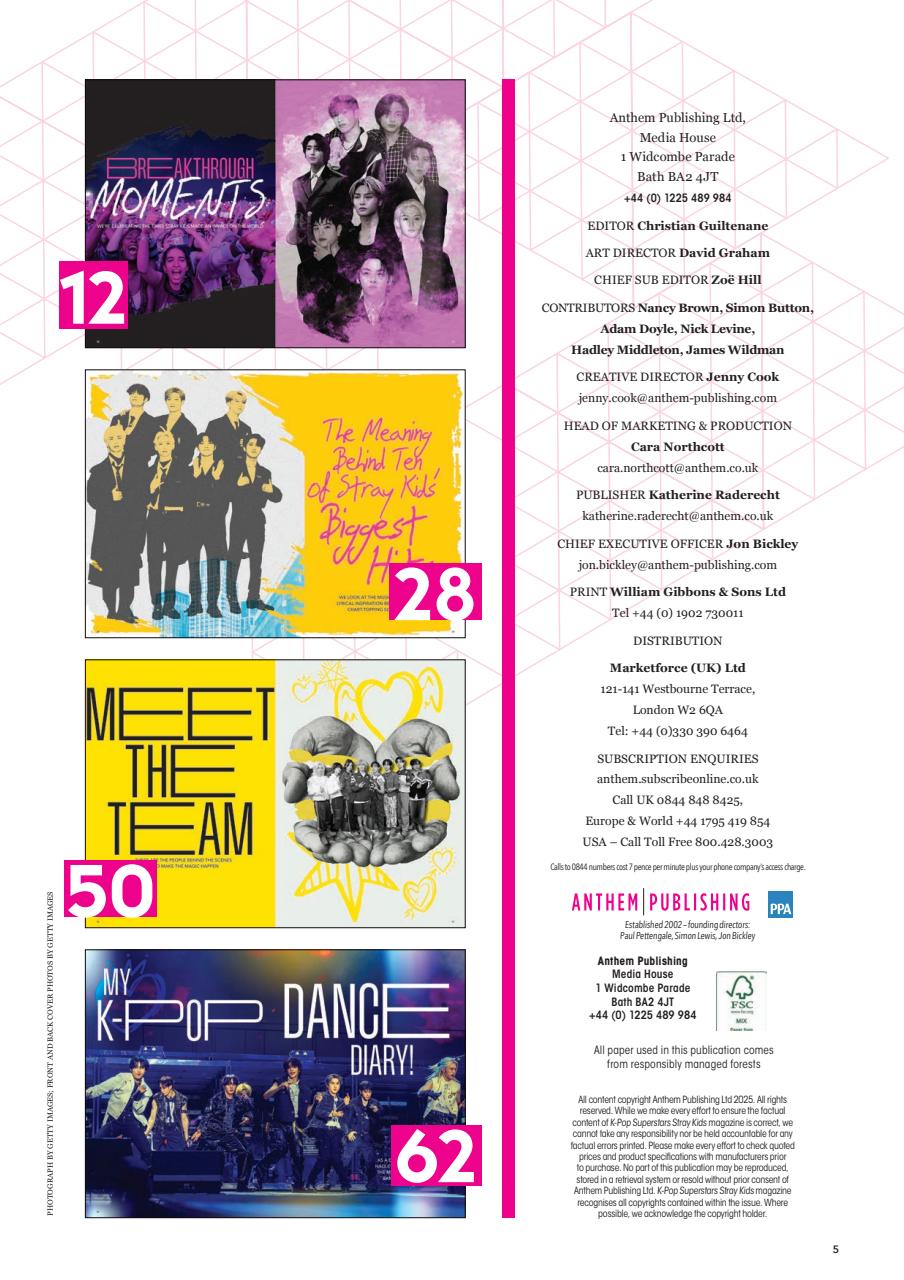 K-Pop Superstars Preview Pages