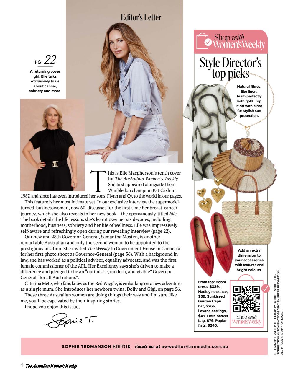 Australian Women's Weekly Preview Pages