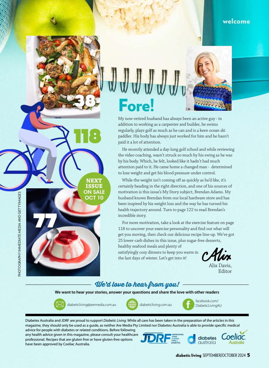 Diabetic Living Preview Pages