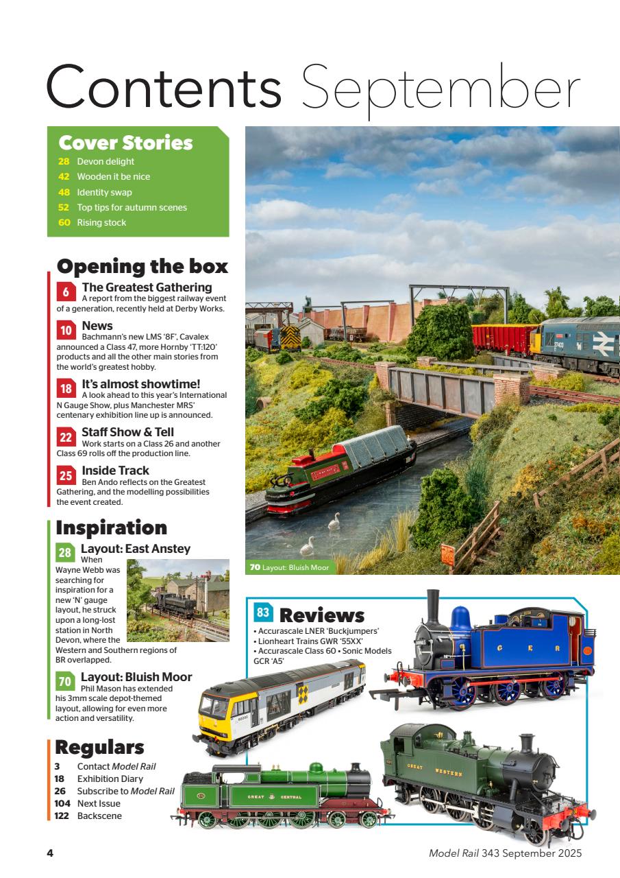 Model Rail Preview Pages