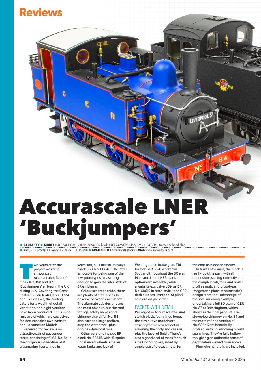 Model Rail Preview Pages