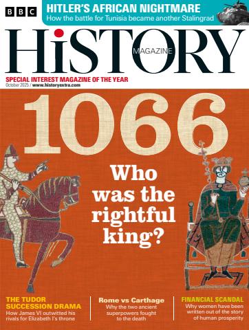 BBC History Magazine issue October 2025