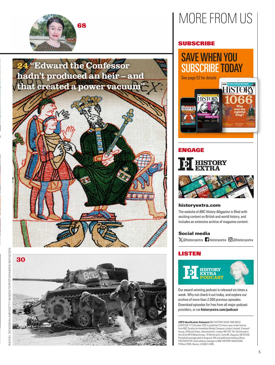 BBC History Magazine Preview Pages