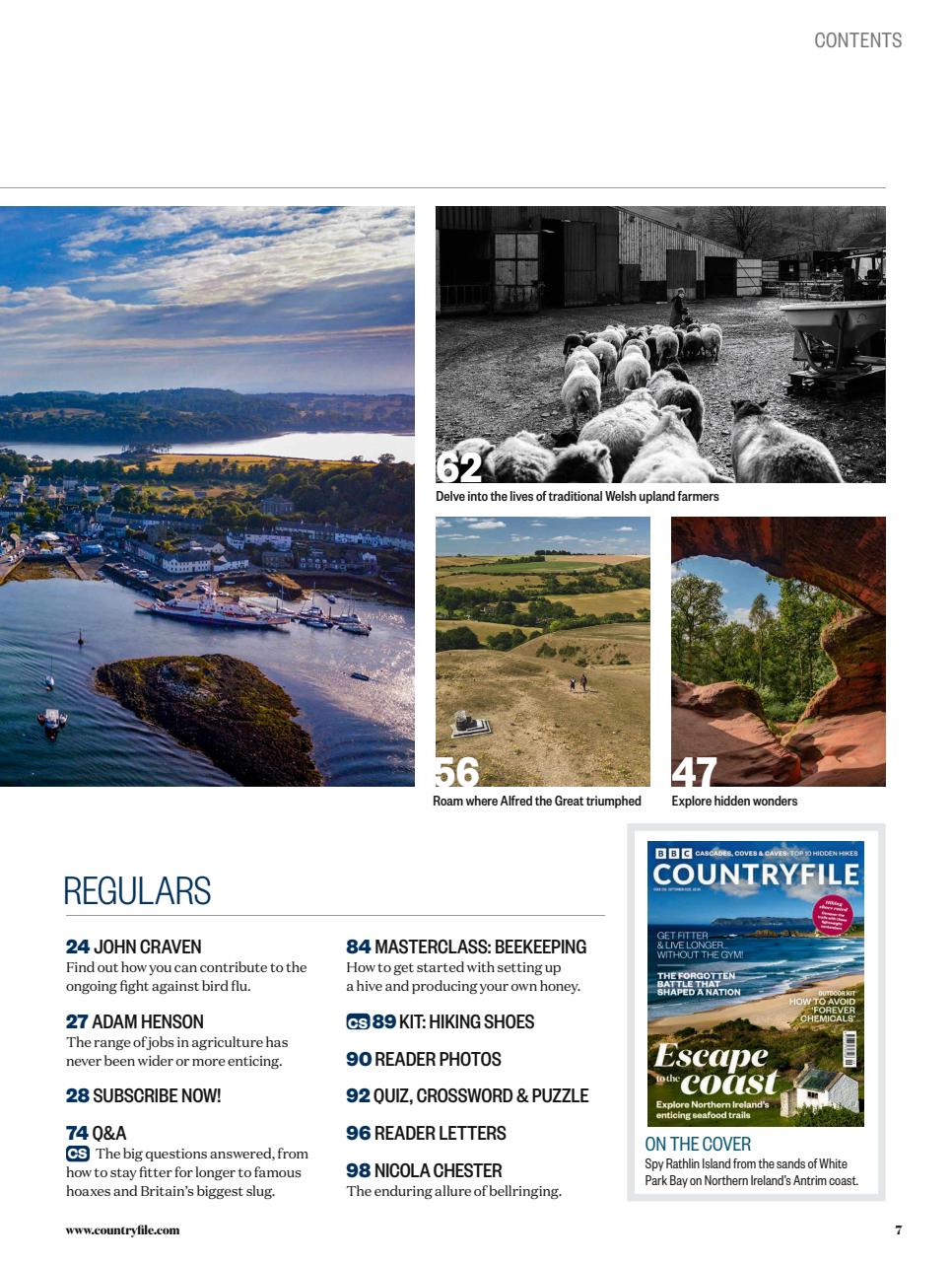 BBC Countryfile Magazine Preview Pages