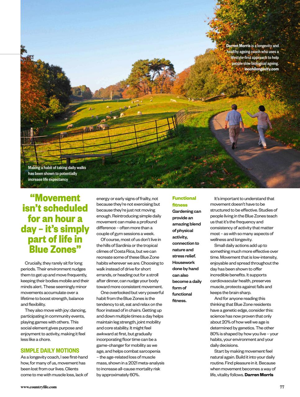 BBC Countryfile Magazine Preview Pages