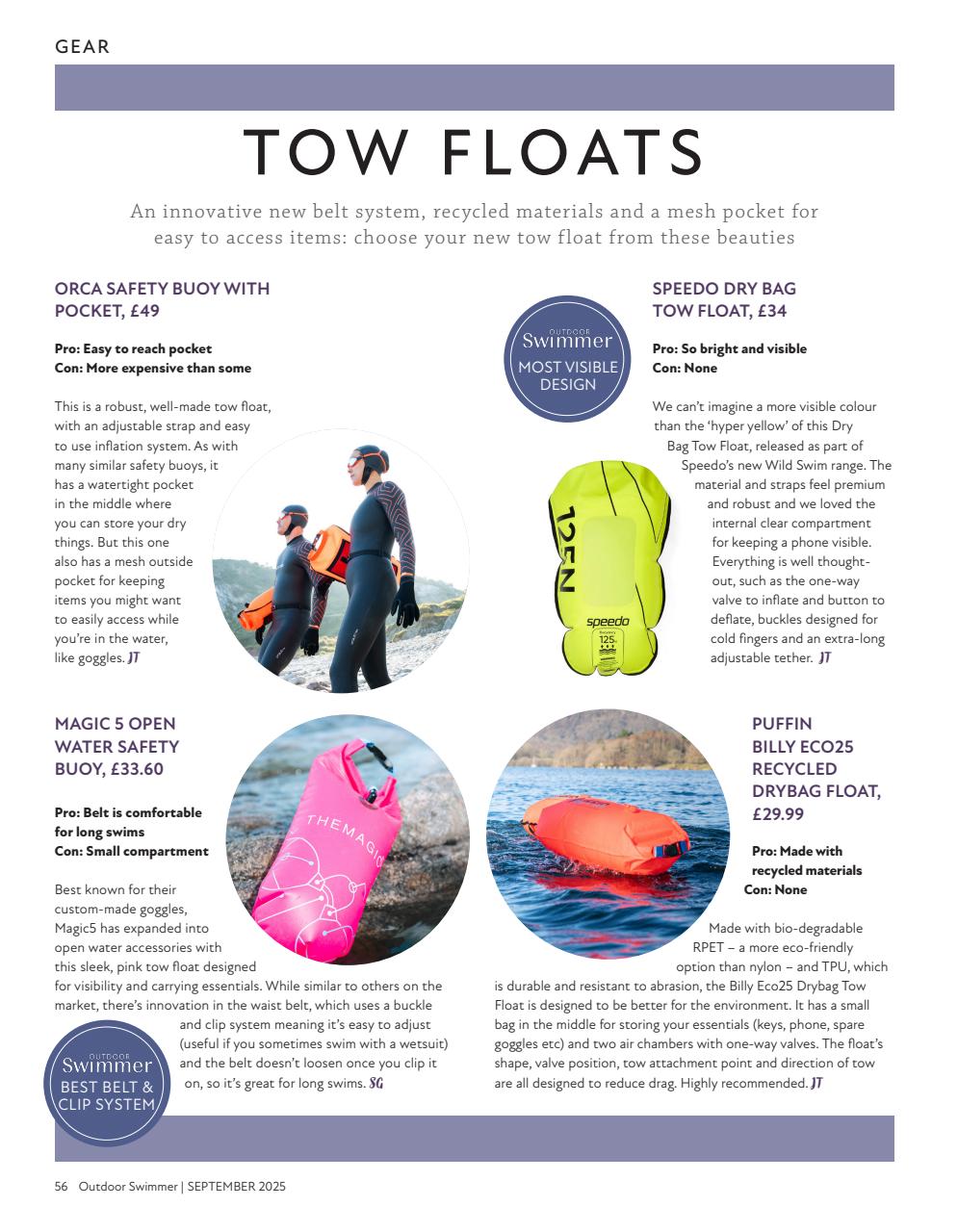 Outdoor Swimmer Preview Pages