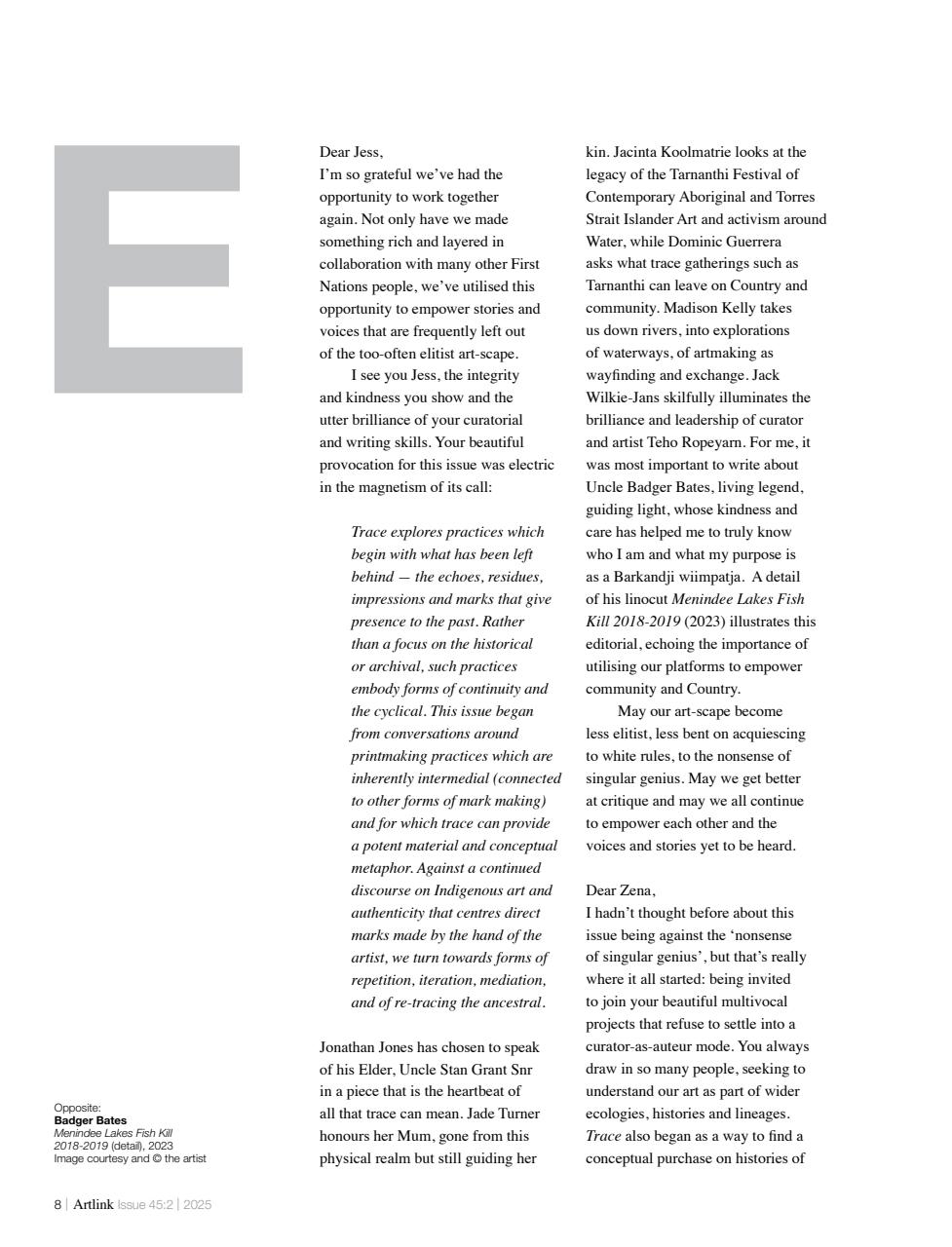 Artlink Magazine Preview Pages