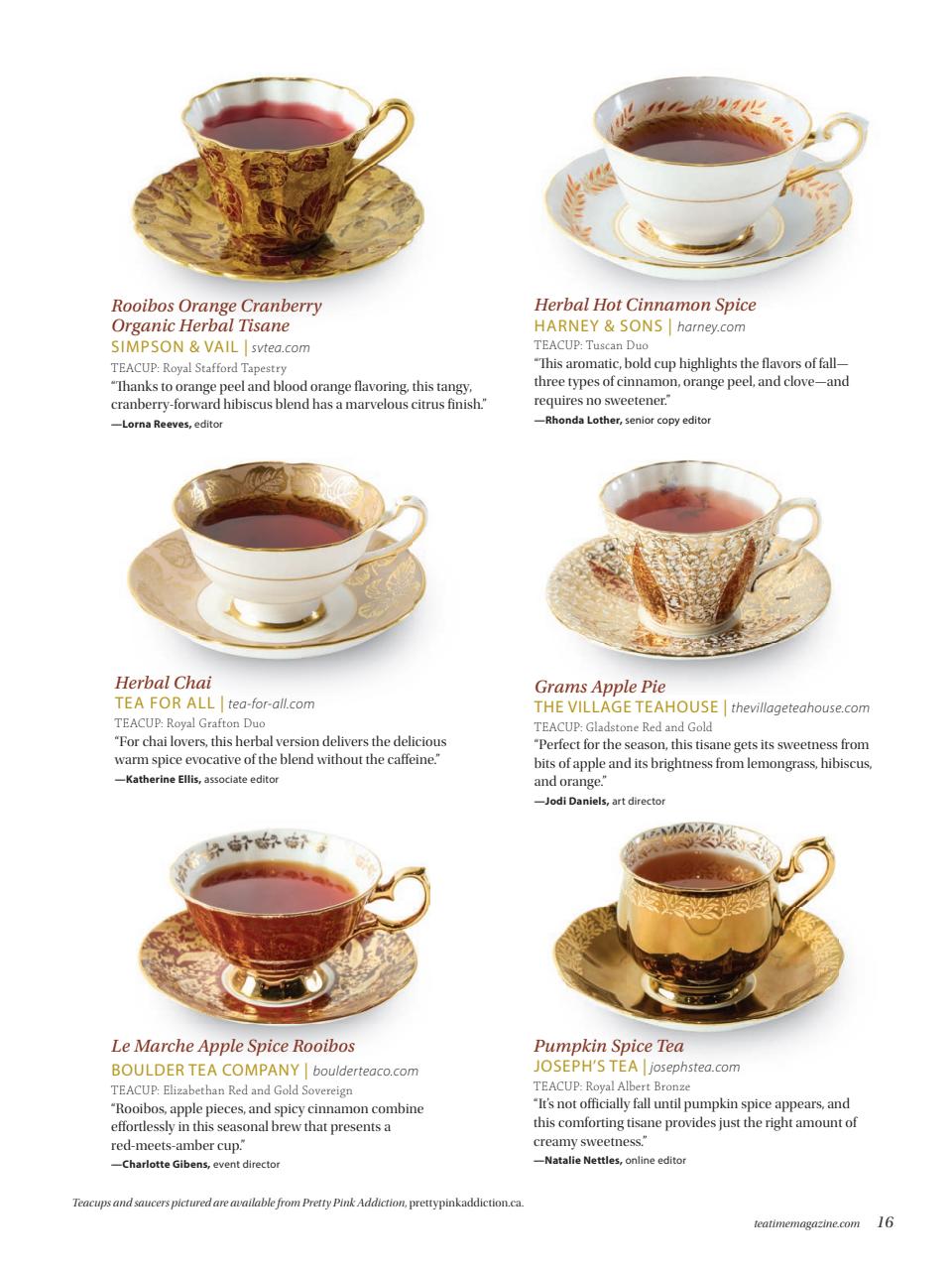 TeaTime Preview Pages