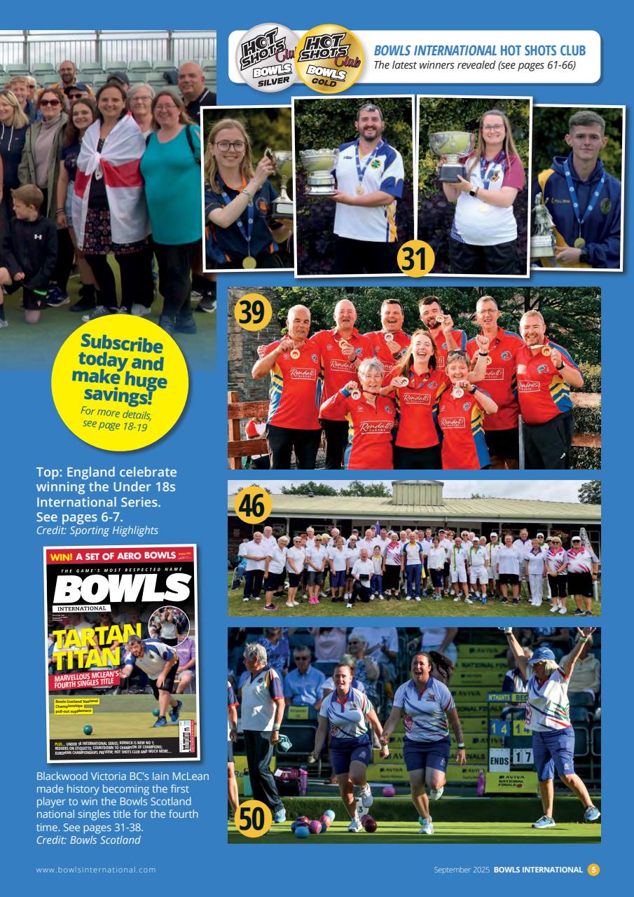 Bowls International Preview Pages
