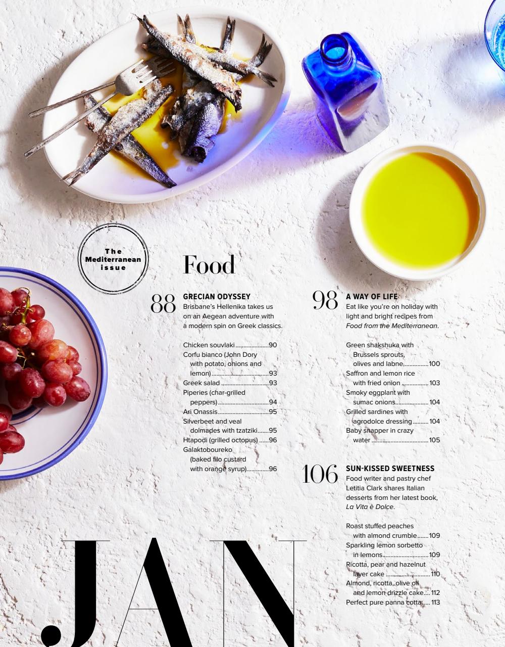Australian Gourmet Traveller Preview Pages