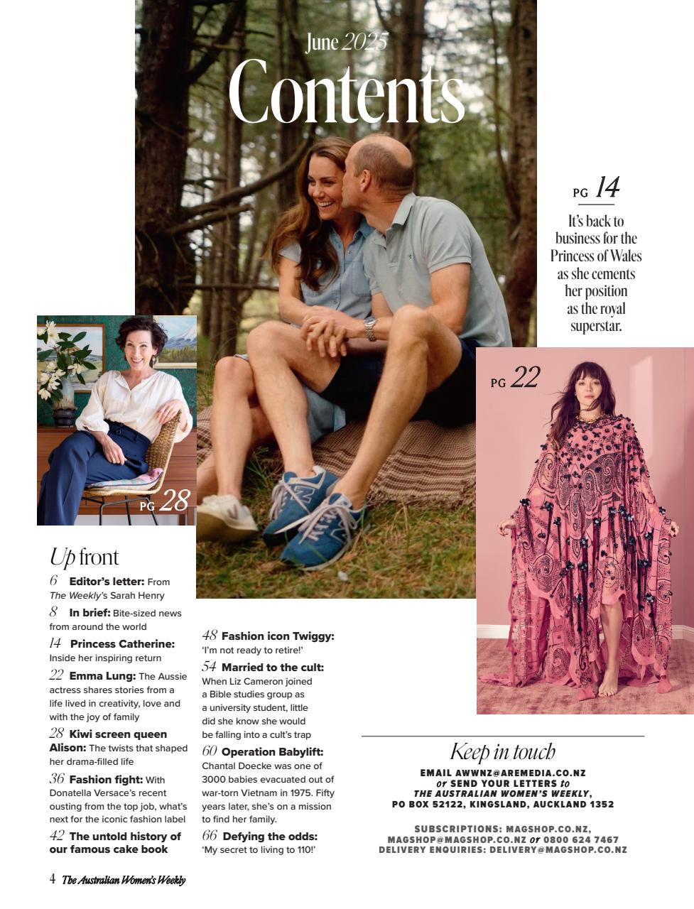 Australian Women's Weekly NZ Preview Pages