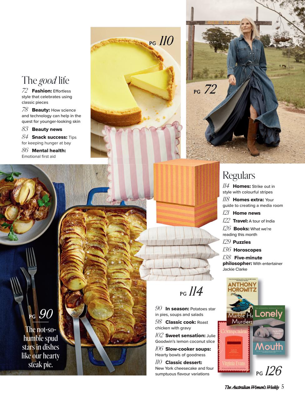 Australian Women's Weekly NZ Preview Pages