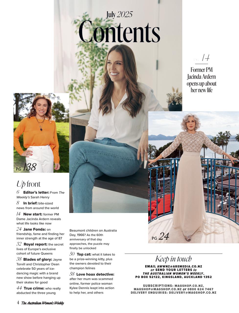 Australian Women's Weekly NZ Preview Pages