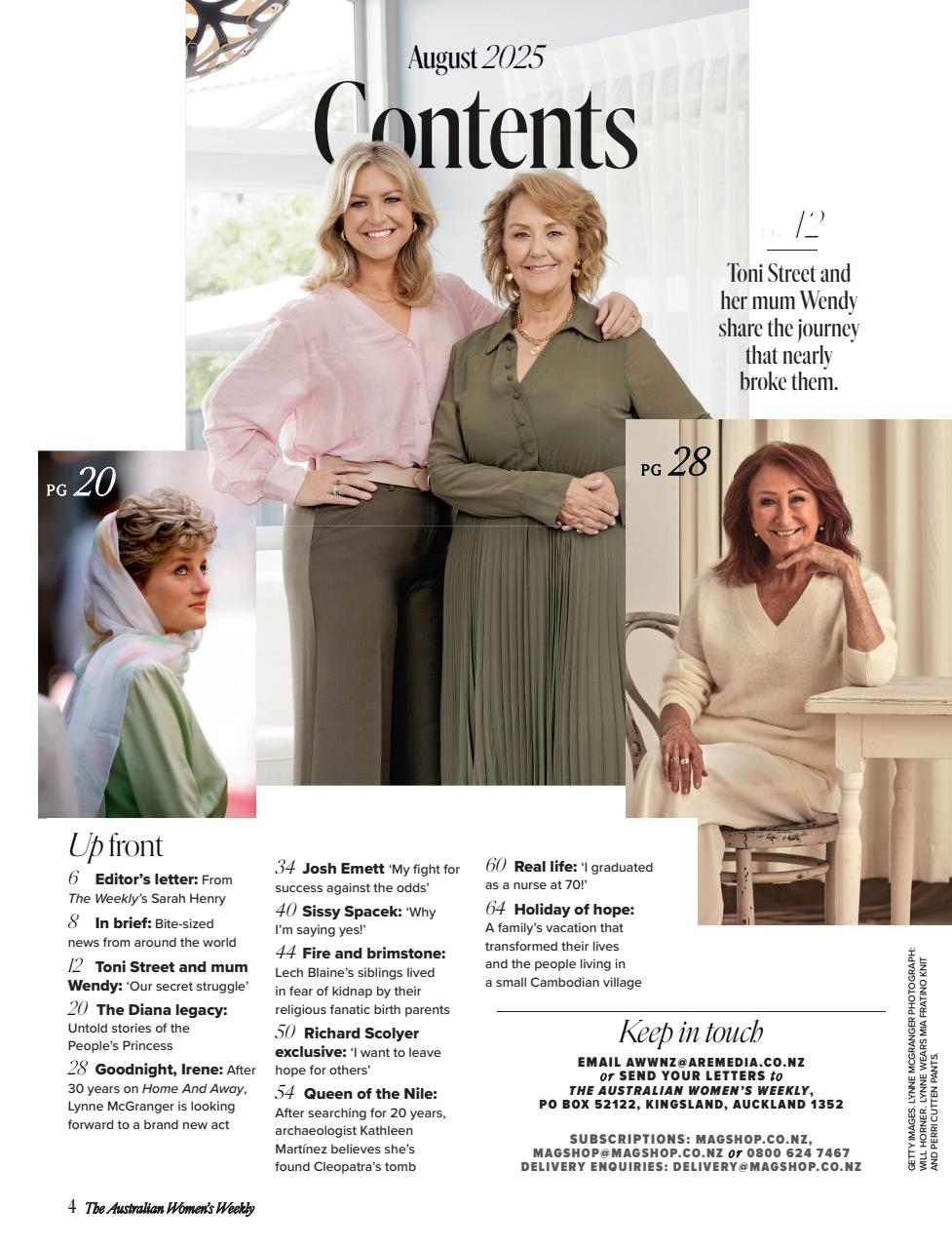 Australian Women's Weekly NZ Preview Pages