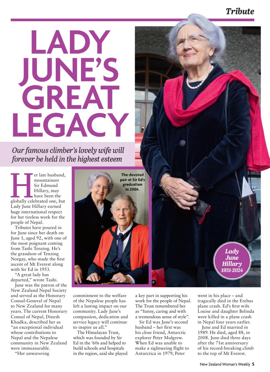 NZ Woman's Weekly Preview Pages