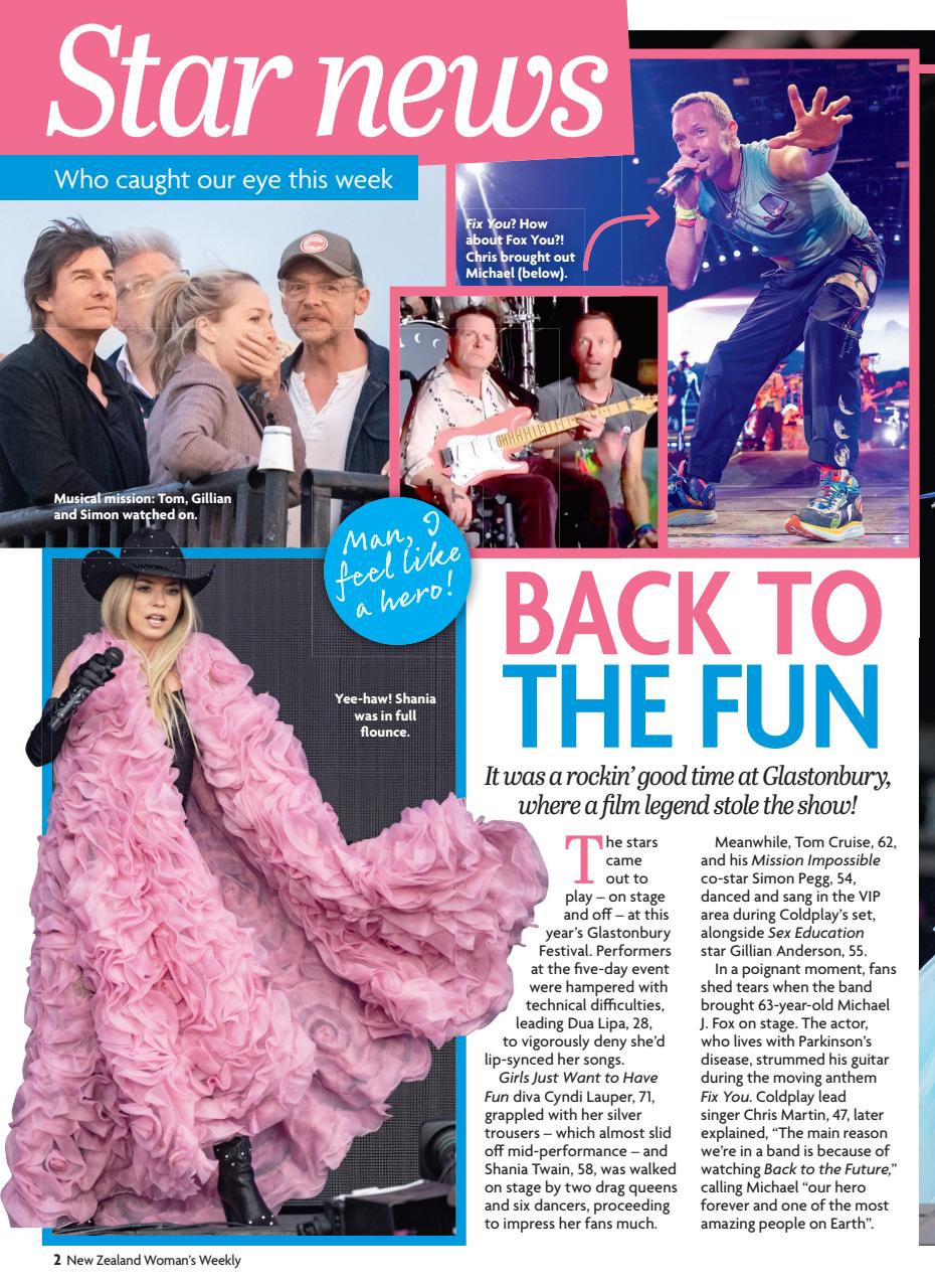 NZ Woman's Weekly Preview Pages