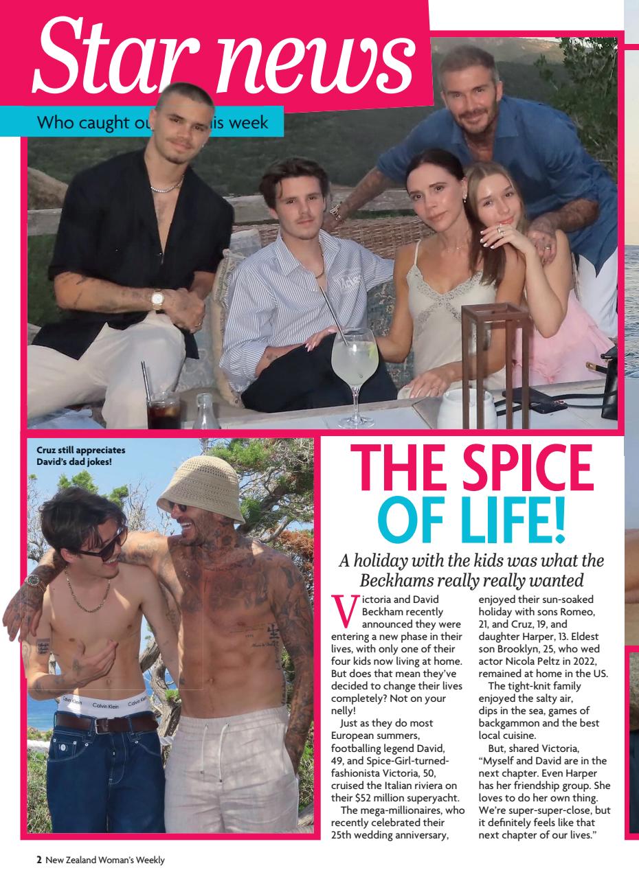 NZ Woman's Weekly Preview Pages
