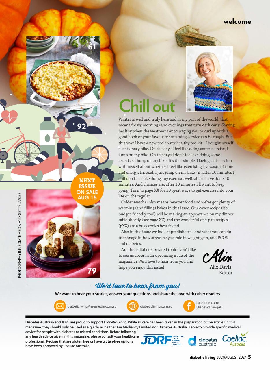 Diabetic Living Preview Pages