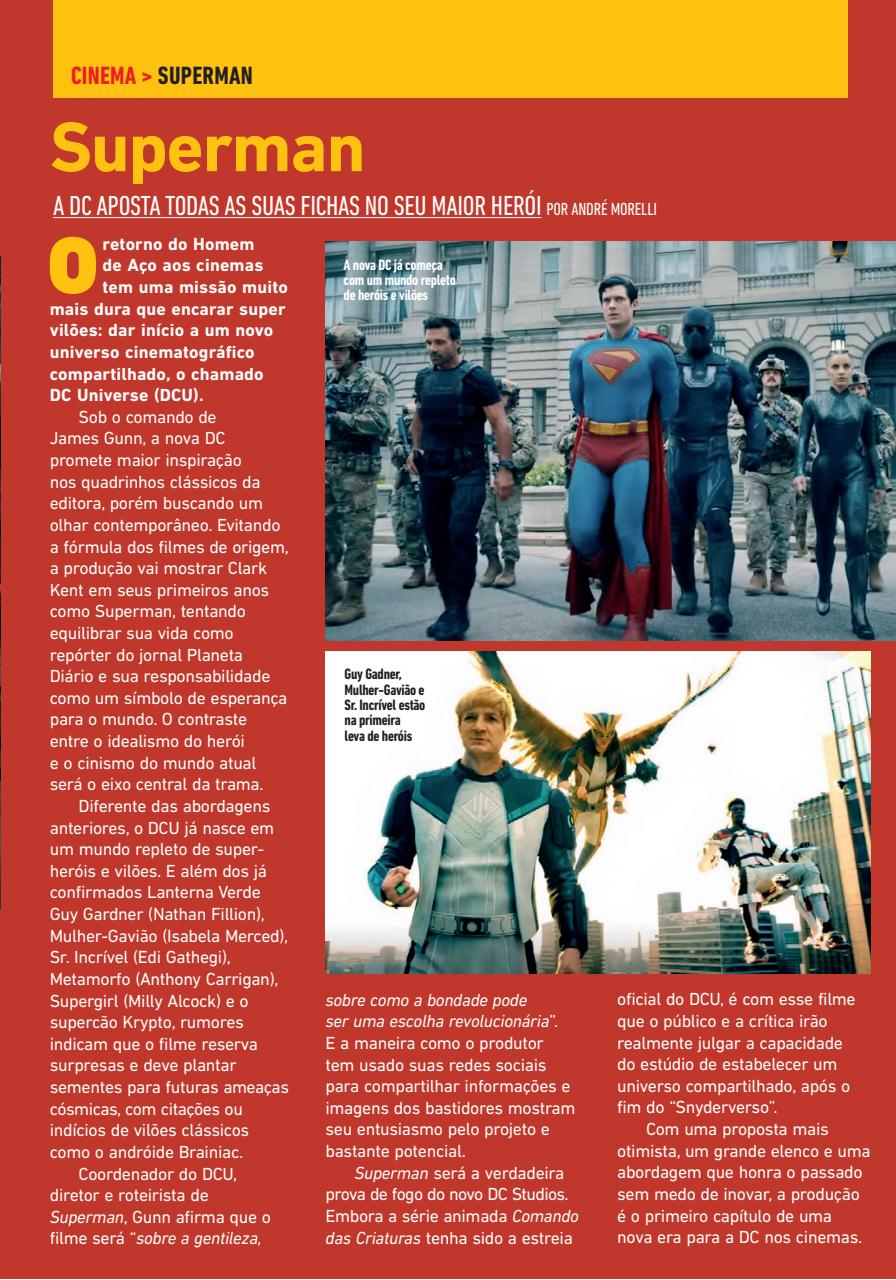 Mundo dos Super-Heróis Preview Pages