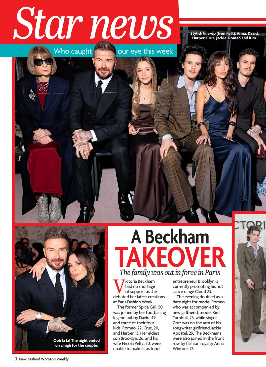 NZ Woman's Weekly Preview Pages