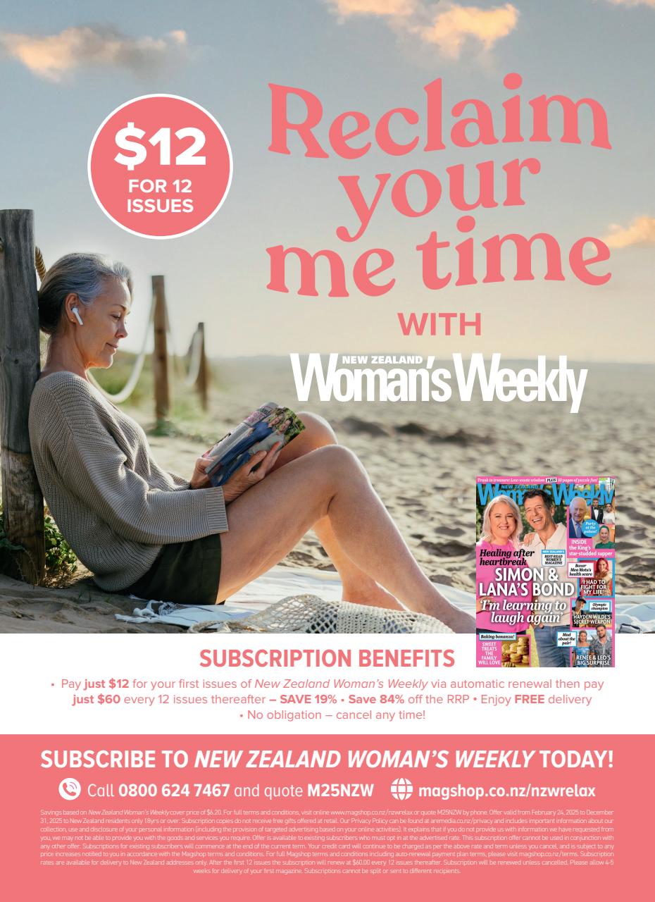 NZ Woman's Weekly Preview Pages