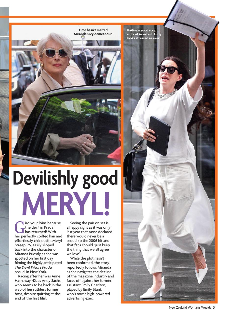 NZ Woman's Weekly Preview Pages