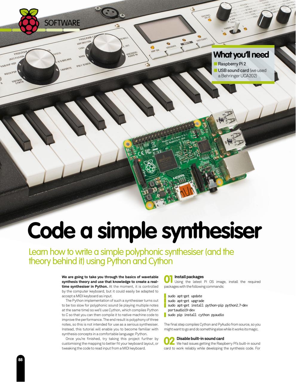 Technology Bookazine Preview Pages