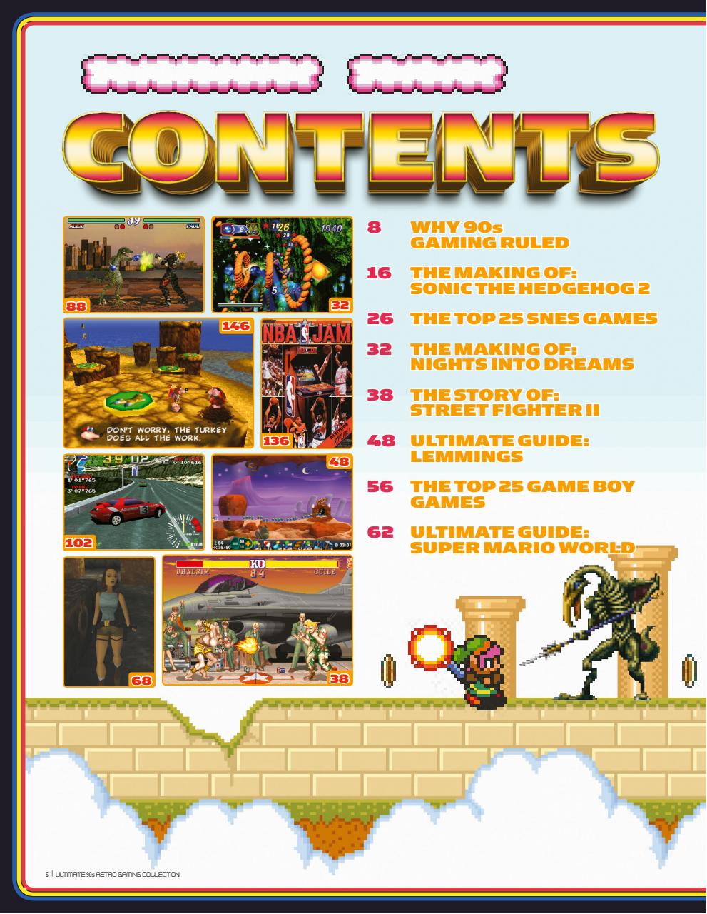 Gaming Bookazine Preview Pages