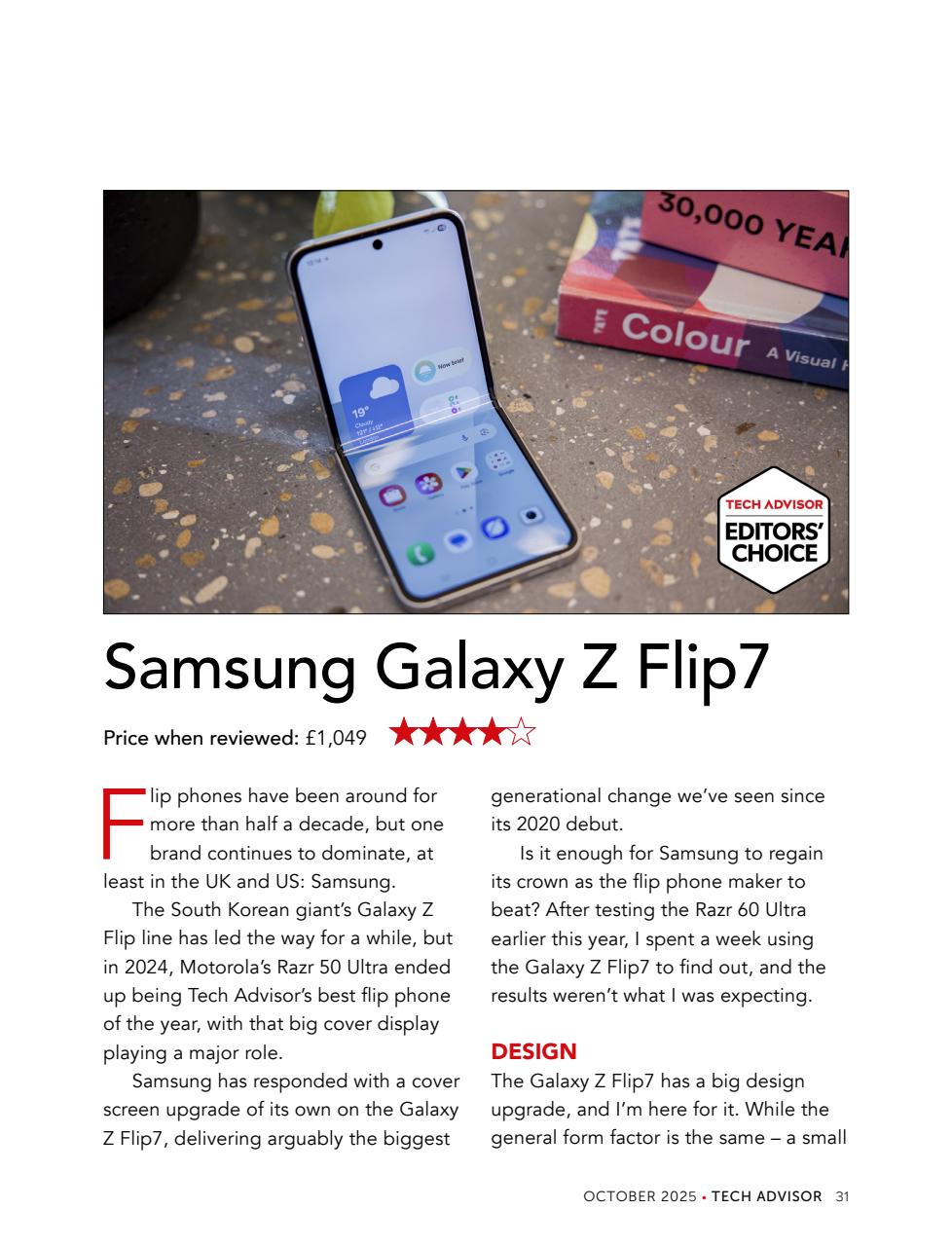 Tech Advisor Preview Pages