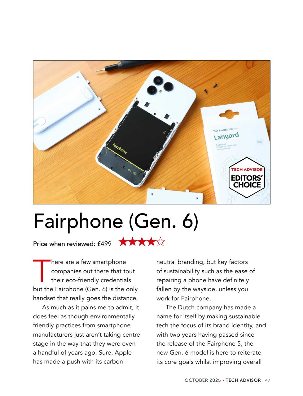 Tech Advisor Preview Pages