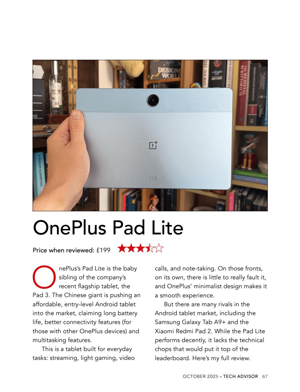 Tech Advisor Preview Pages