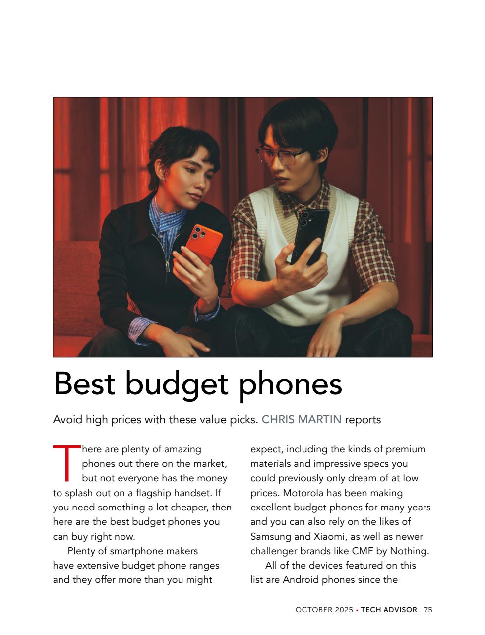 Tech Advisor Preview Pages