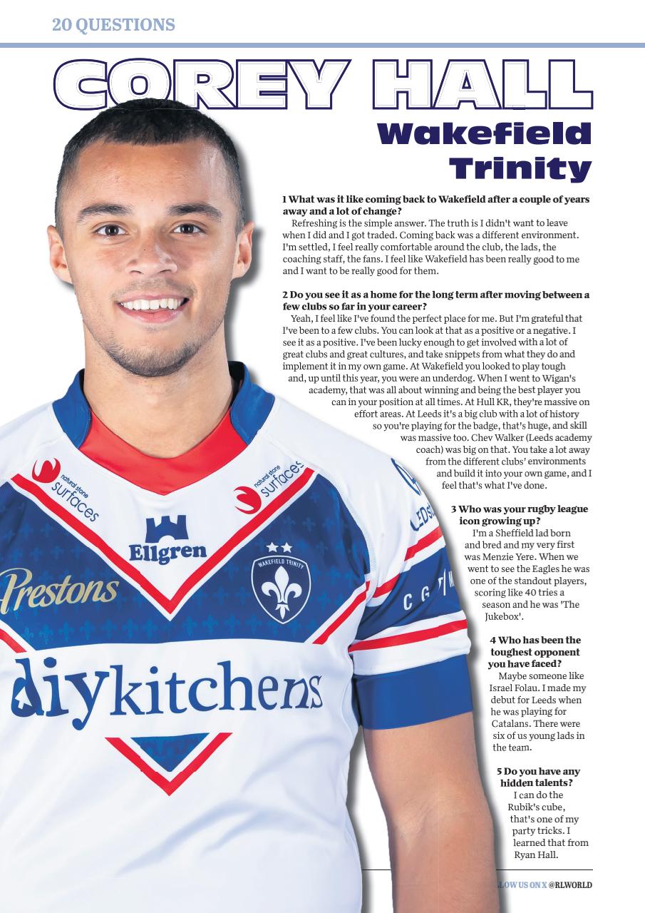 Rugby League World Preview Pages