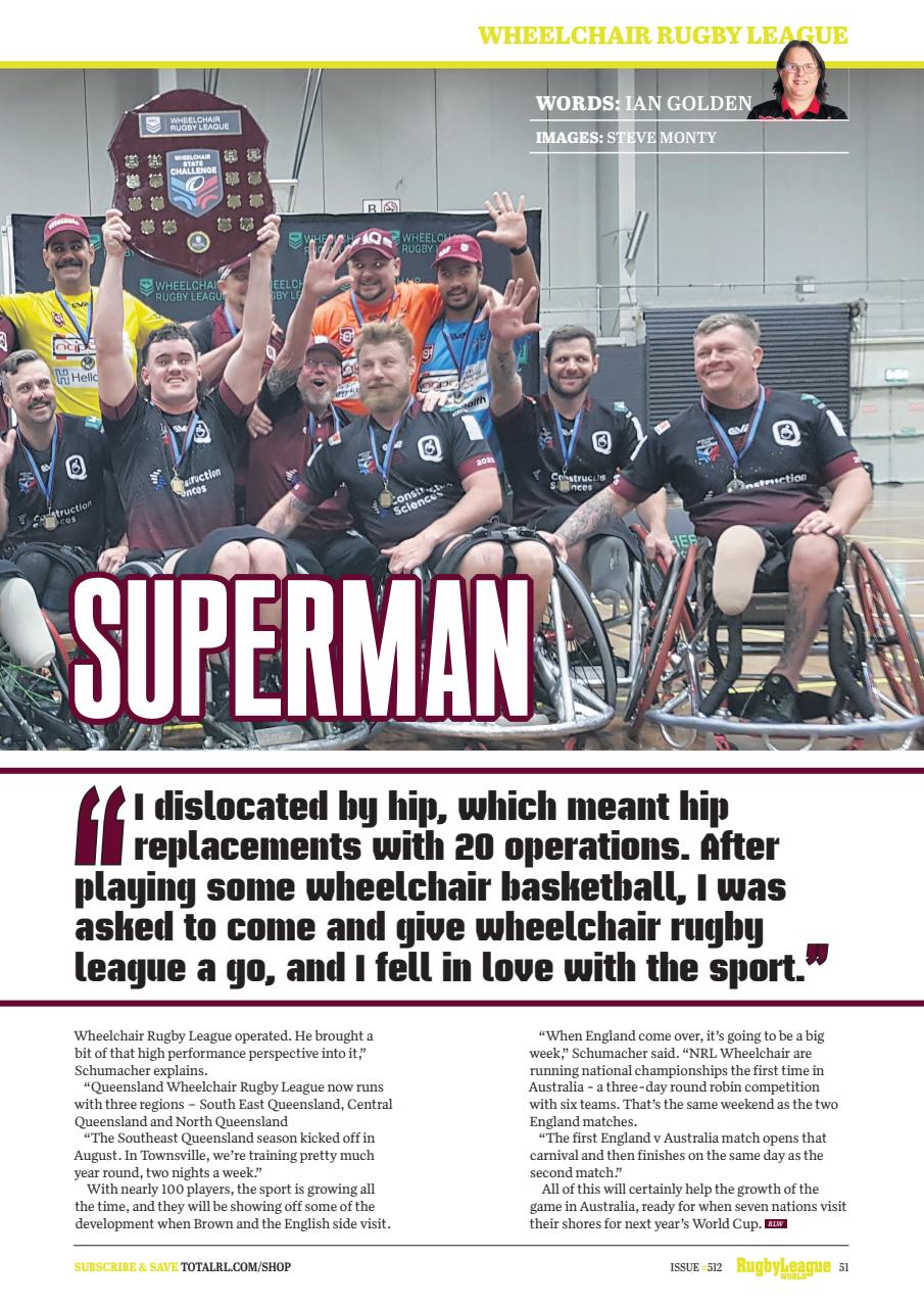 Rugby League World Preview Pages