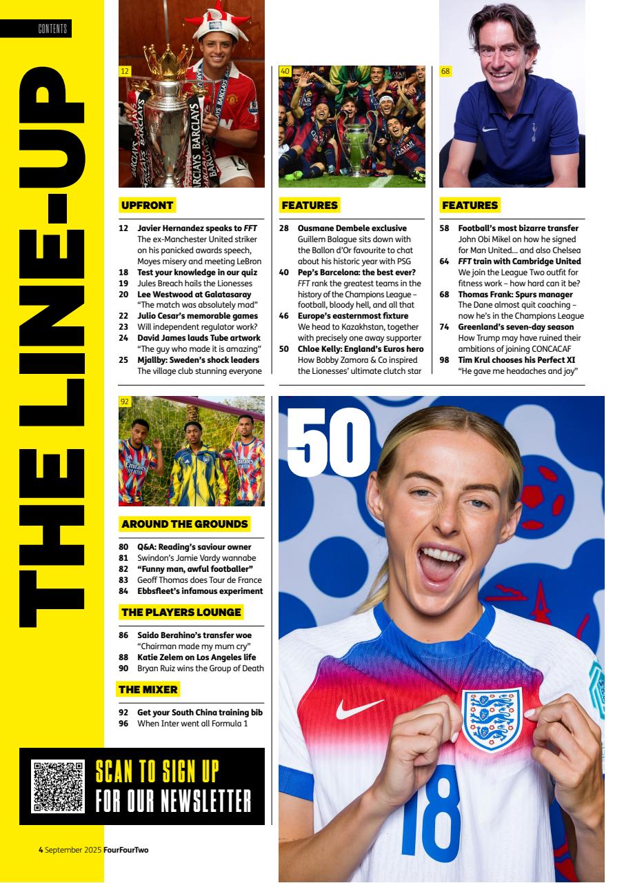 FourFourTwo Preview Pages